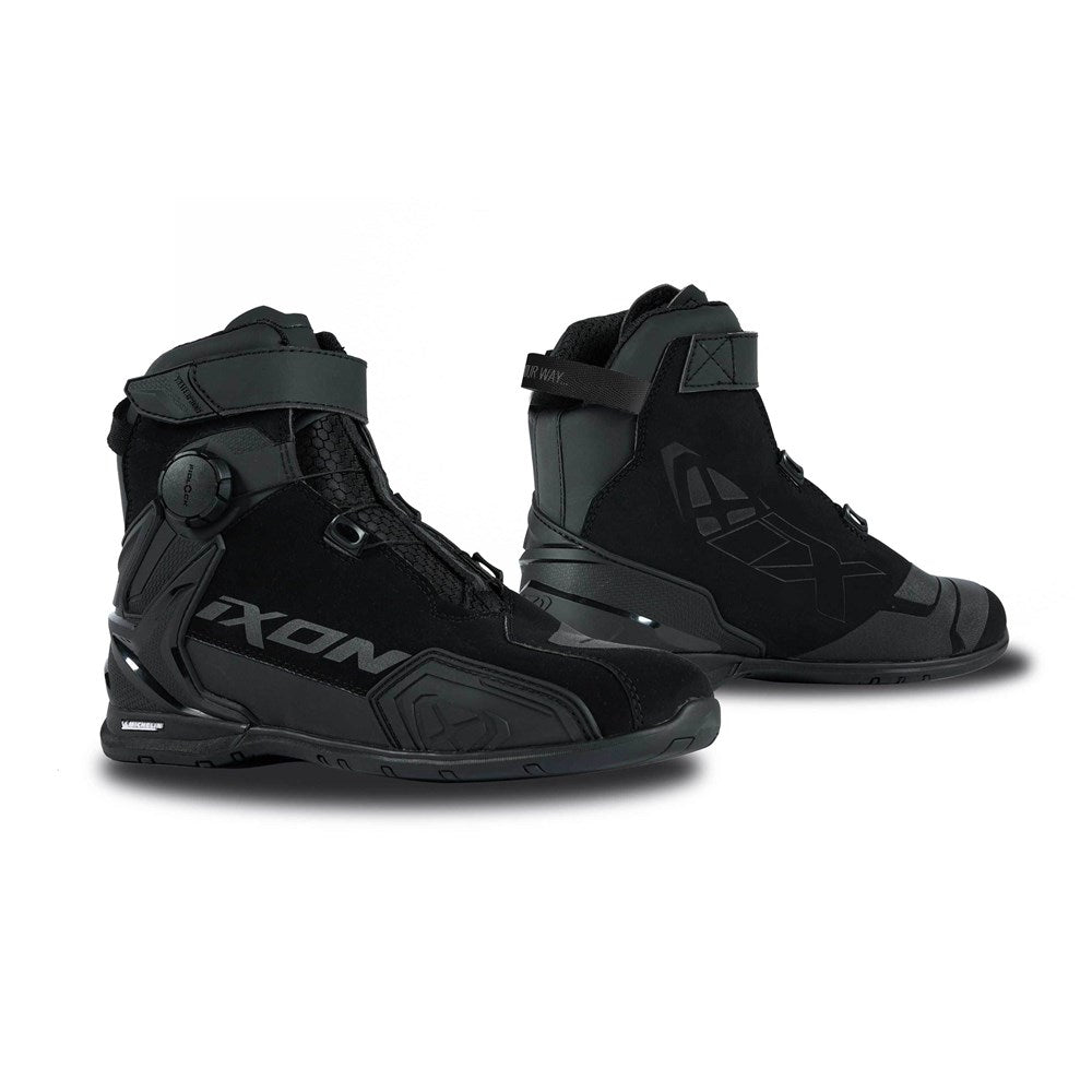 IXON BULL 2 WATERPROOF BLACK BOOTS