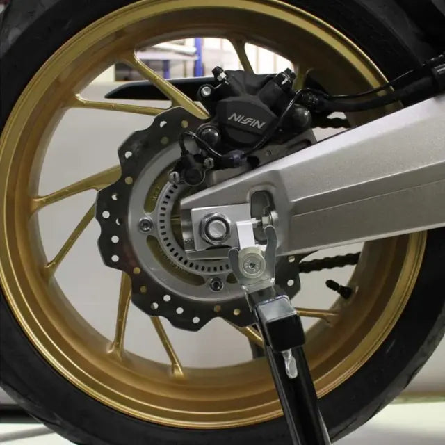 OGGY KNOBBS HONDA CB650R / CBR650R GOLD CHAIN ADJUSTER PICK UP SPOOL