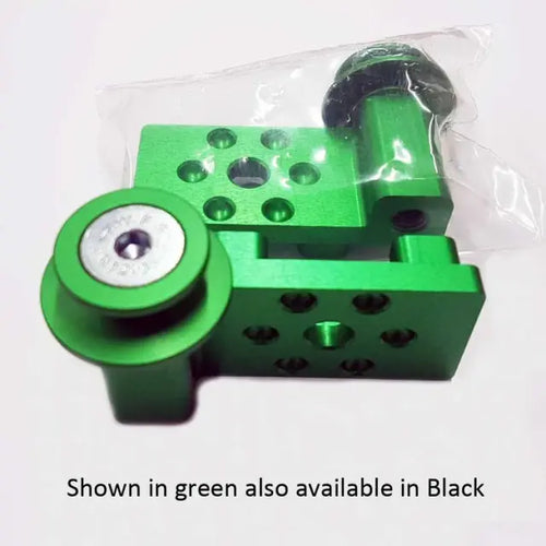 OGGY KNOBBS KAWASAKI Z125 PRO GREEN RACE STAND CHAIN ADJUSTER