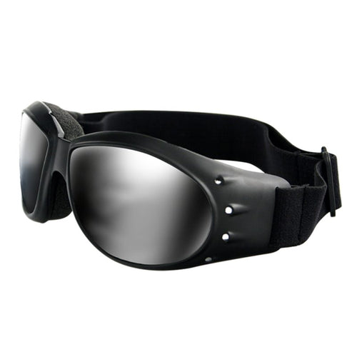 BOBSTER CRUISER GOGGLES MATTE BLACK W/SMOKE MIRROR LENS