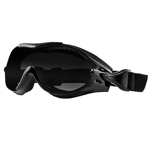 BOBSTER EYEWEAR PHOENIX GOGGLES W/SMOKED/AMBER & CLEAR LENSES & OTG READY (OVER-THE-GLASSES)