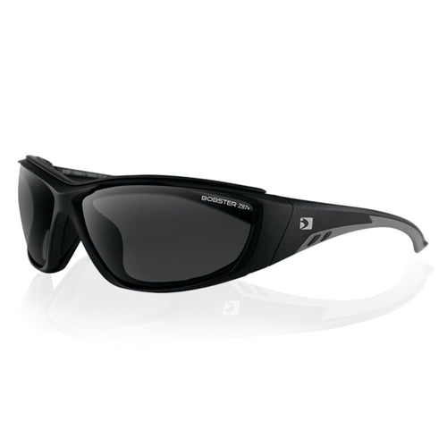 BOBSTER RIDER SUNGLASSES MATTE BLACK W/SMOKE LENS