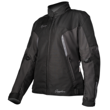 MOTODRY SAPPHIRE BLACK/ANTHRACITE TEXTILE WOMENS JACKET