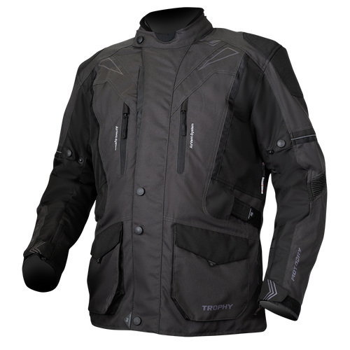 MOTODRY TROPHY BLACK/ANTHRACITE TEXTILE JACKET