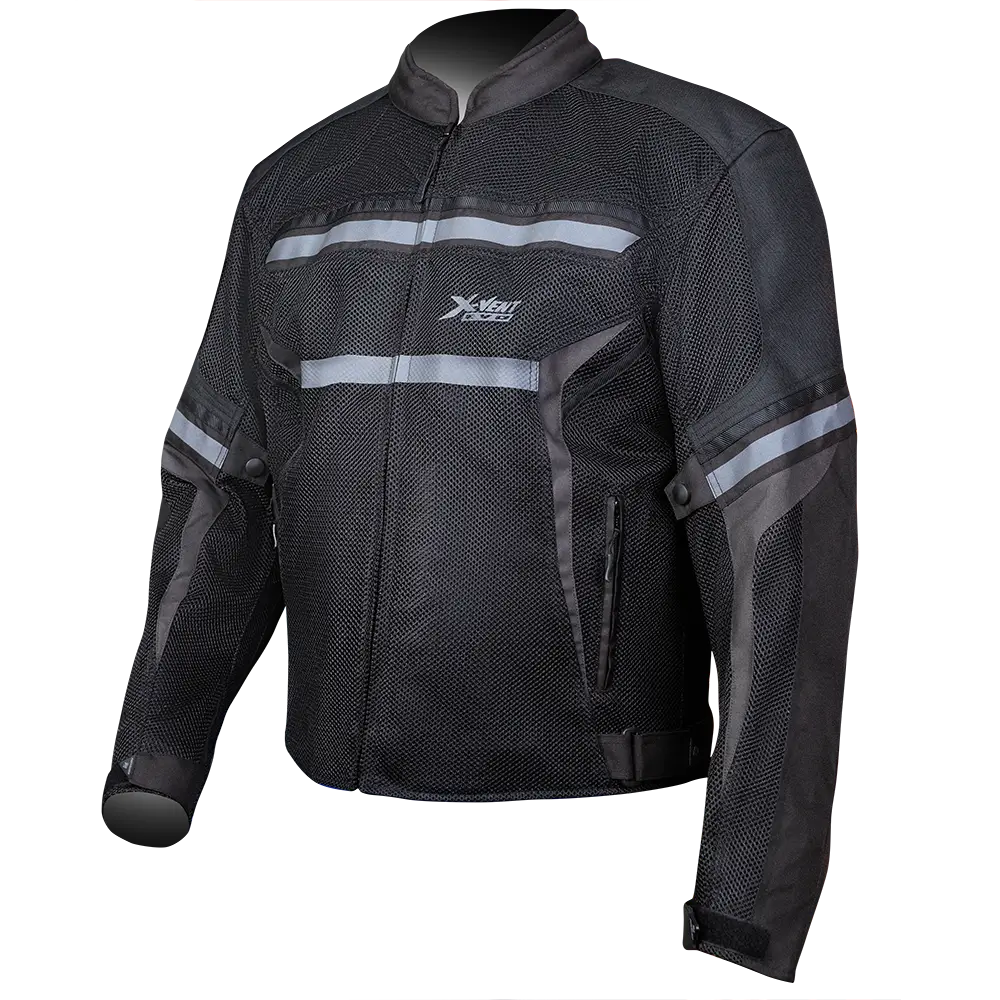 MOTODRY X-VENT EVO BLACK TEXTILE JACKET