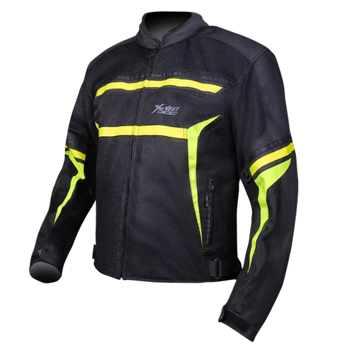 MOTODRY X-VENT EVO BLACK/HI-VIS TEXTILE JACKET
