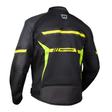 MOTODRY X-VENT EVO BLACK/HI-VIS TEXTILE JACKET