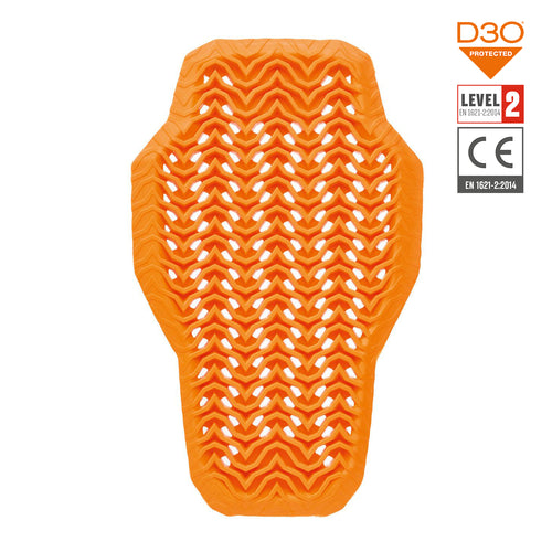 D3O VIPER AIR PRO 444 X 275MM BACK PROTECTOR (CE LEVEL 2 EN1621-2) - LEVEL 2 - LARGE