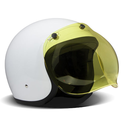 DMD HELMET VINTAGE BUBBLE VISOR YELLOW