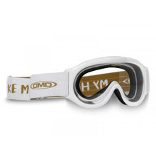 DMD HELMET GHOST GOGGLE WHITE FRAME CLEAR LENS