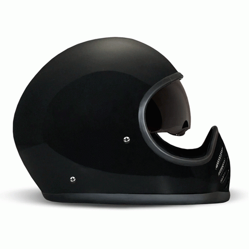 DMD 77 SEVENTYSEVEN SOLID BLACK HELMET - ECE 22.06
