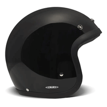 DMD JET RETRO SOLID BLACK 22.06 HELMET