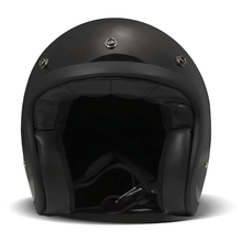 DMD JET RETRO SOLID BLACK 22.06 HELMET