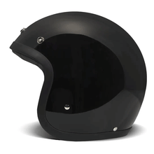 DMD JET RETRO SOLID BLACK 22.06 HELMET