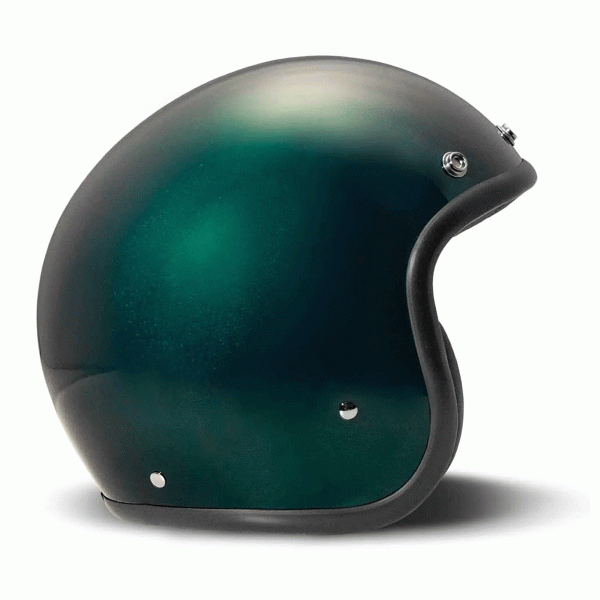 DMD JET RETRO DEEP GREEN 22.06 HELMET