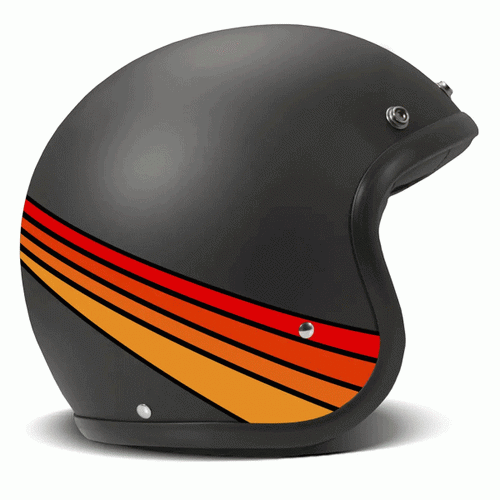 DMD JET RETRO FUOCO 22.06 HELMET