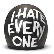 DMD JET RETRO I HATE EVERYONE 22.06 HELMET