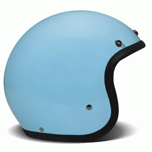 DMD JET RETRO LIGHT BLUE 22.06 HELMET