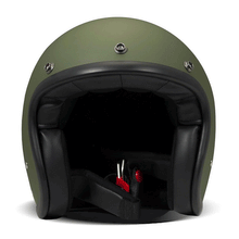 DMD JET RETRO MATT GREEN 22.06 HELMET