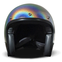DMD JET RETRO RAINBOW 22.06 HELMET