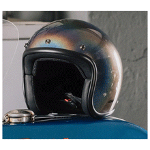 DMD JET RETRO RAINBOW 22.06 HELMET