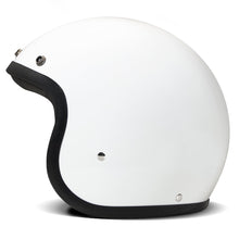 DMD JET RETRO SOLID WHITE 22.06 HELMET