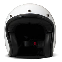 DMD JET RETRO SOLID WHITE 22.06 HELMET