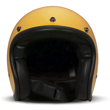 DMD JET RETRO YELLOW 22.06 HELMET