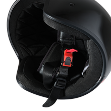 ELDORADO EXR LOW PROFILE OPEN FACE GLOSS BLACK HELMET