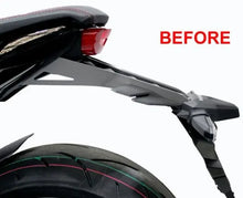 OGGY KNOBBS HONDA CBR650R/CB650R 2021-2024 SA-NT BLACK FENDER ELIMINATOR