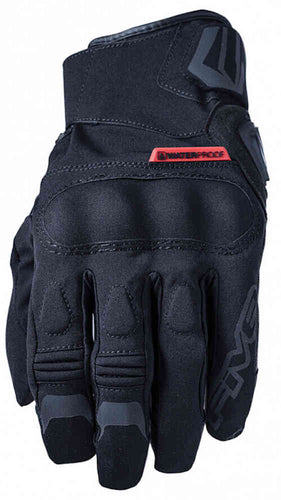 FIVE BOXER WATERPROOF MOTORCYCLE GLOVES - BLACK