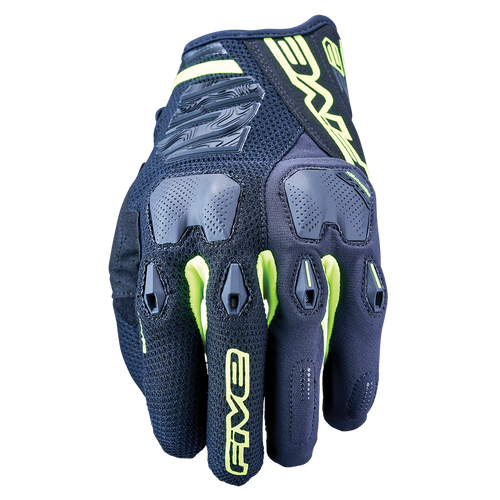 FIVE E2 ENDURO GLOVES - BLACK/FLURO