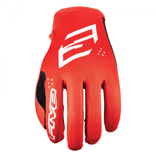 FIVE MXF 4 MONO OFFROAD GLOVES - RED