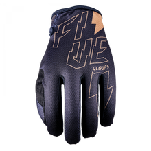 FIVE MXF 4 THUNDERBOLT OFF-ROAD GLOVES - BLACK