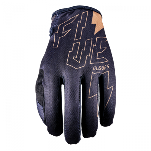 FIVE MXF 4 THUNDERBOLT OFF-ROAD GLOVES - BLACK