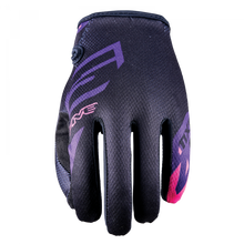 FIVE MXF 4 WOMENS SCRUB GLOVES - BLACK/PINK