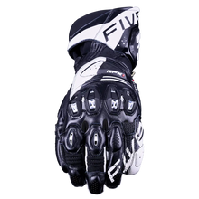 FIVE RFX-1 EVO RACING GLOVES - BLACK/WHITE