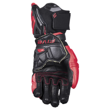 FIVE RFX-1 EVO RACING GLOVES - BLACK/RED