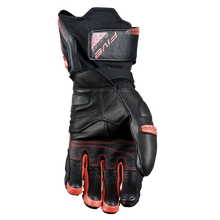 FIVE RFX-3 EVO RACING GLOVES - BLACK/RED