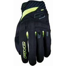 FIVE RS-3 EVO STREET URBAN GLOVES - BLACK/FLURO