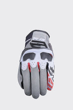 FIVE TFX-4 ADVENTURE GLOVES - GREY/RED