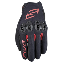 FIVE TRICKS STREET URBAN GLOVES - BLACK/RED