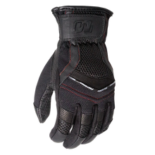 MOTODRY WOMENS SUMMER LADIES VENTED GLOVE BLACK