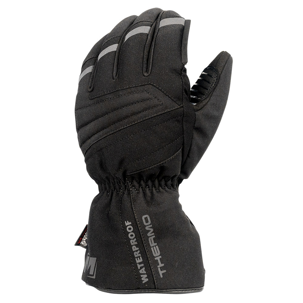 MOTODRY TOUR-MAX MENS BLACK GLOVES