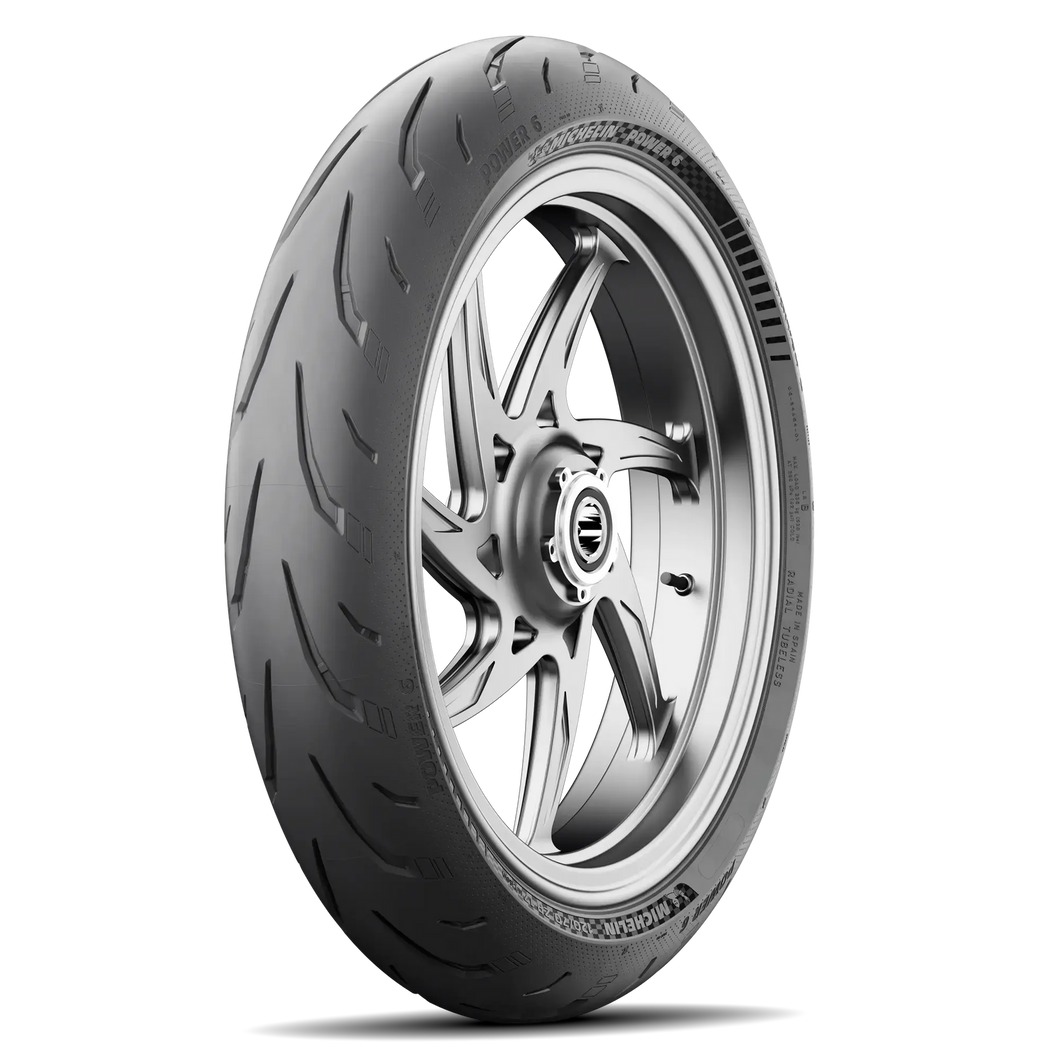 MICHELIN POWER 6 FRONT TYRE 120/70 ZR-17 58W TUBELESS