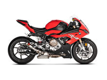 AKRAPOVIC SLIP-ON LINE TITANIUM MUFFLER SYSTEM W/TITANIUM END CAP FOR BMW S 1000 RR/M 1000 RR 19-UP