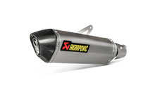 AKRAPOVIC SLIP-ON LINE TITANIUM MUFFLER SYSTEM W/CARBON END CAP FOR KAWASAKI NINJA 400 18-UP/Z400 19-UP