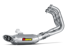 AKRAPOVIC RACING LINE TITANIUM EXHAUST SYSTEM W/TITANIUM END CAP FOR YAMAHA MT-09/FZ-09 14-16/TRACER 900/900 GT/FJ-09 15-16