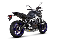 AKRAPOVIC RACING LINE TITANIUM EXHAUST SYSTEM W/TITANIUM END CAP FOR YAMAHA MT-09/FZ-09 14-16/TRACER 900/900 GT/FJ-09 15-16