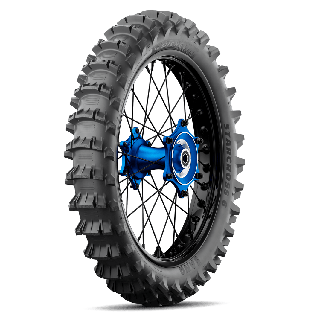 MICHELIN STARCROSS 6 SAND REAR TYRE 100/90-19 57M TUBE TYPE